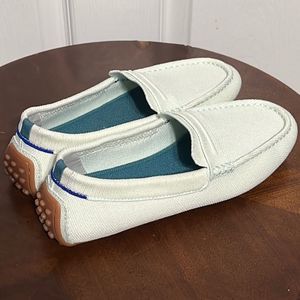 ROTHY’S Driving Loafers Women Sz 8 - Light Mint Color - Only worn Once !!!